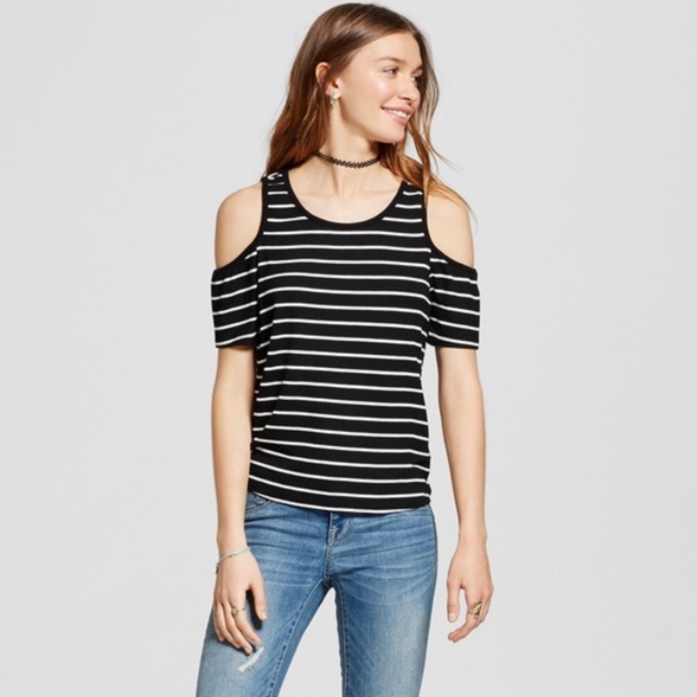 2 for 10 Mossimo Cold Shoulder Top